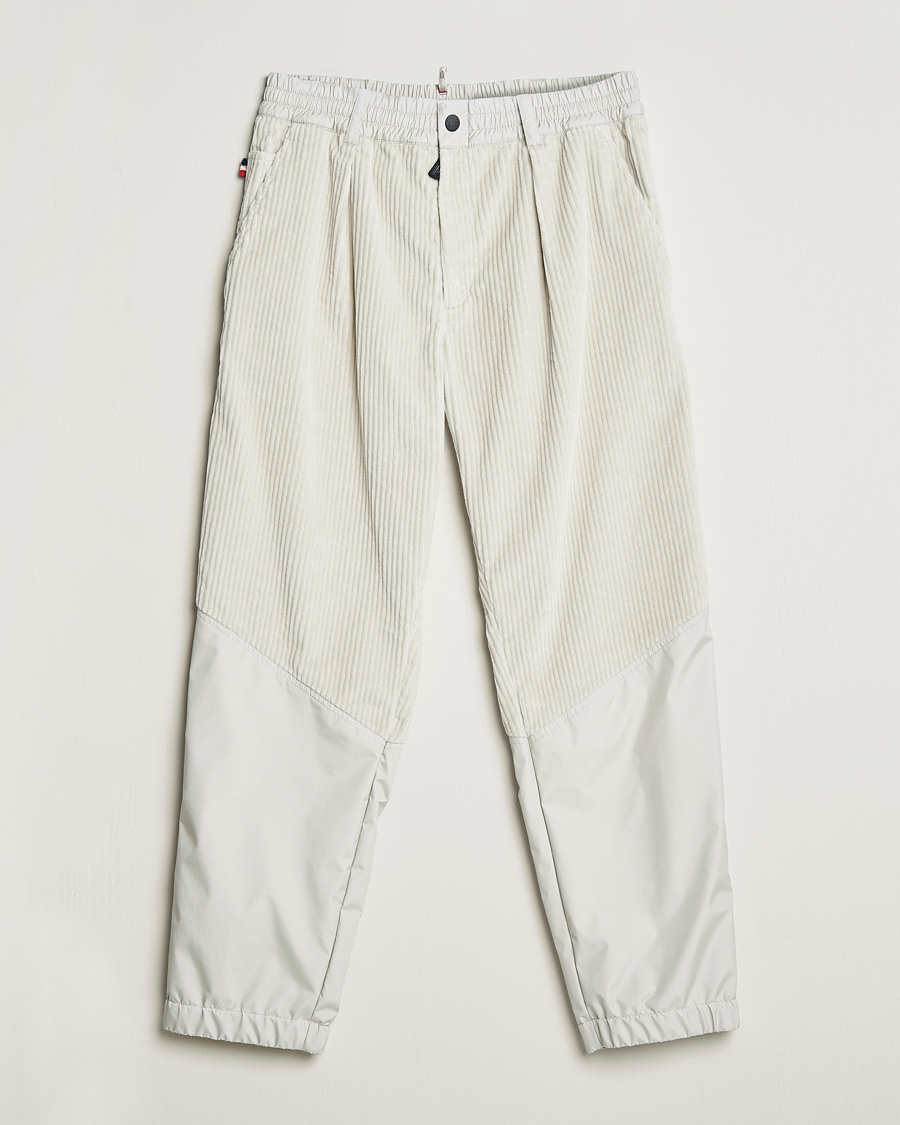 Mies | Housut | Moncler Grenoble | Stretch Corduroy Pants Off White