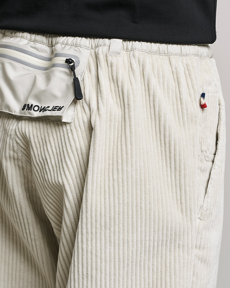 Mies | Housut | Moncler Grenoble | Stretch Corduroy Pants Off White