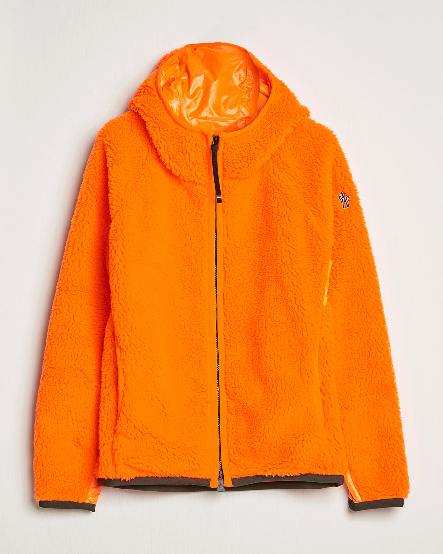 Mies | Puserot | Moncler Grenoble | Teddy Fleece Cardigan Orange