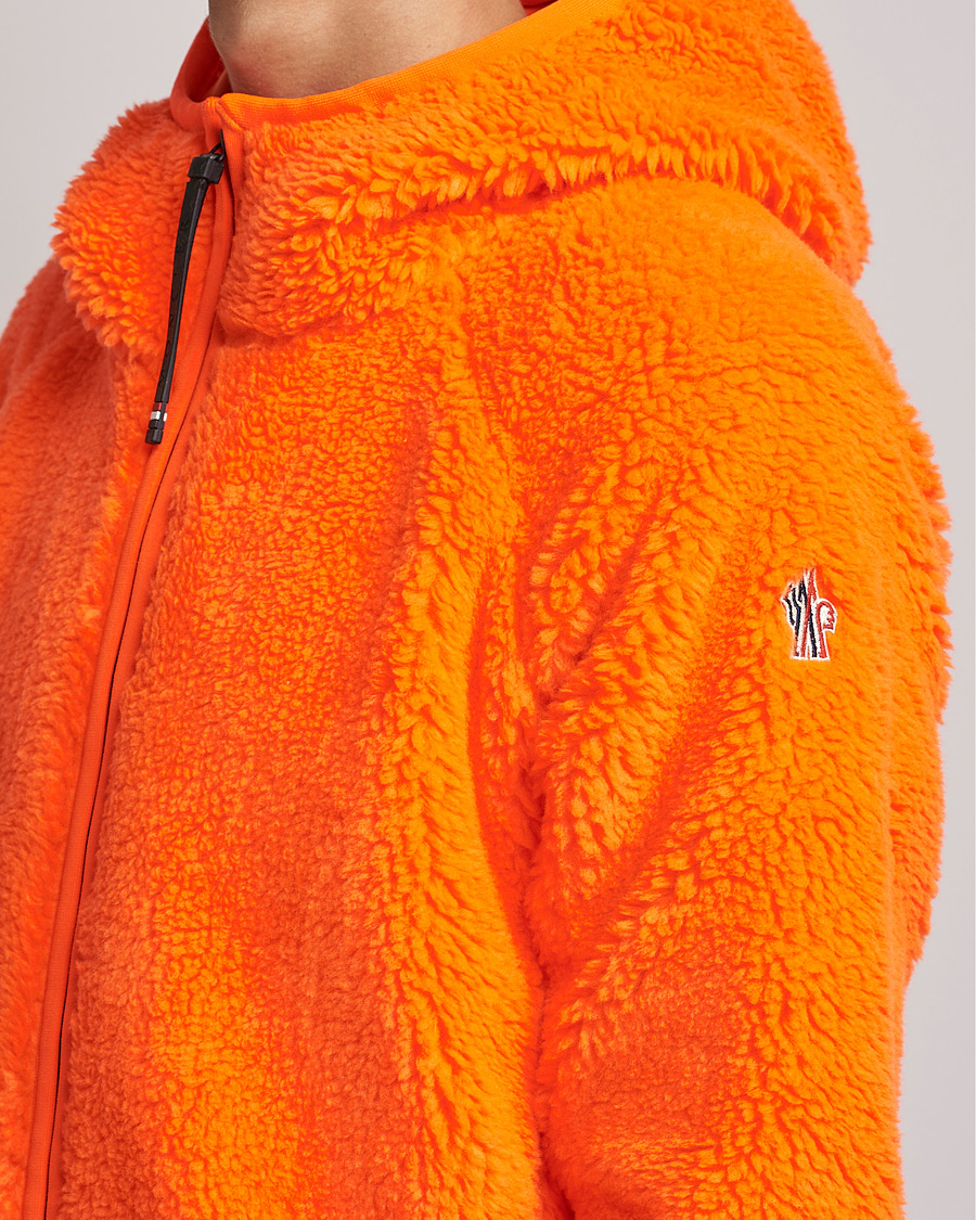 Mies | Puserot | Moncler Grenoble | Teddy Fleece Cardigan Orange