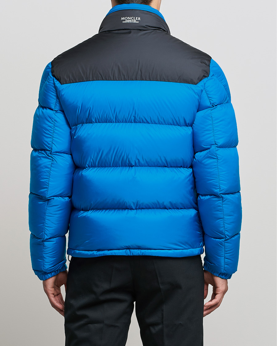 Mies | Takit | Moncler | Peuplier Down Jacket Black/Sky Blue