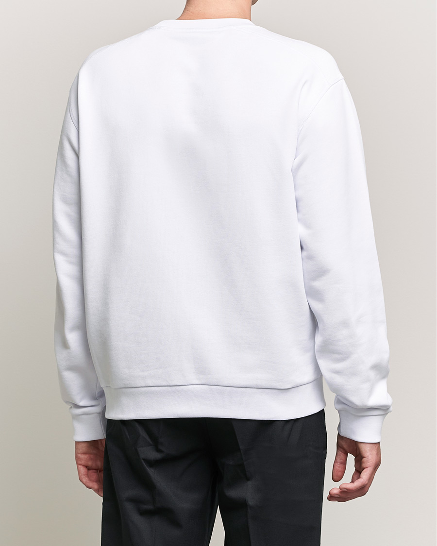 Mies | Puserot | Moncler | Lettering Sweatshirt White