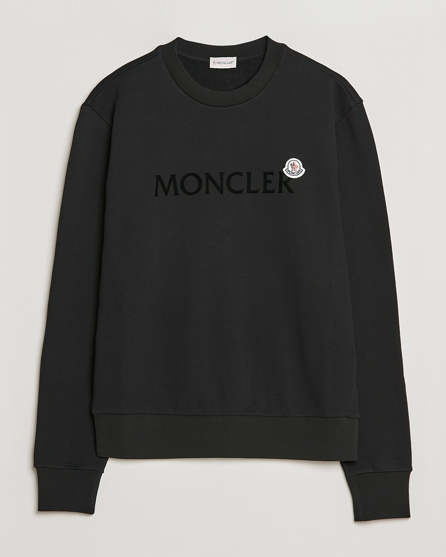 Miehet | Haun tulokset | Moncler | Logo Patch Sweatshirt Black
