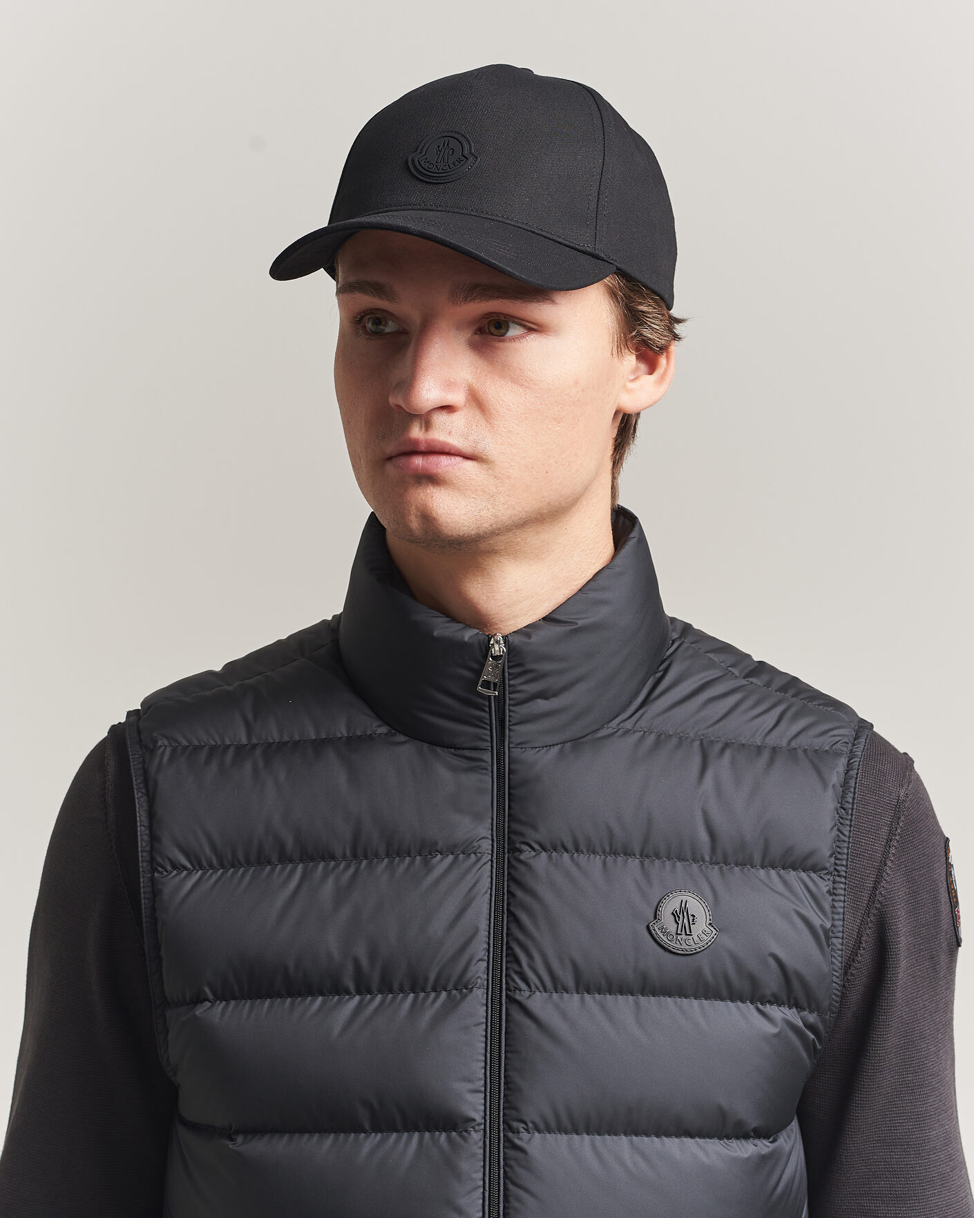 Mies | Päähineet | Moncler | Tonal Logo Cap Black