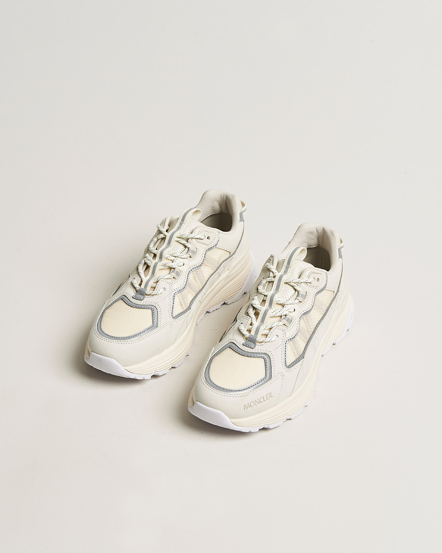 Mies | Moncler Lite Running Sneakers White | Moncler | Lite Running Sneakers White