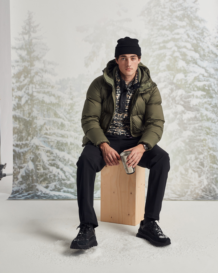 Mies | Moncler Lite Running Sneakers Black | Moncler | Lite Running Sneakers Black