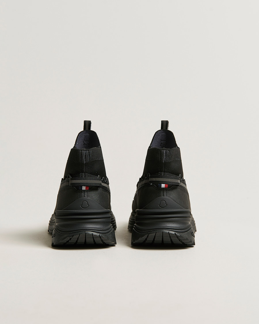 Mies | Moncler Knit High Running Sneakers Black | Moncler | Knit High Running Sneakers Black