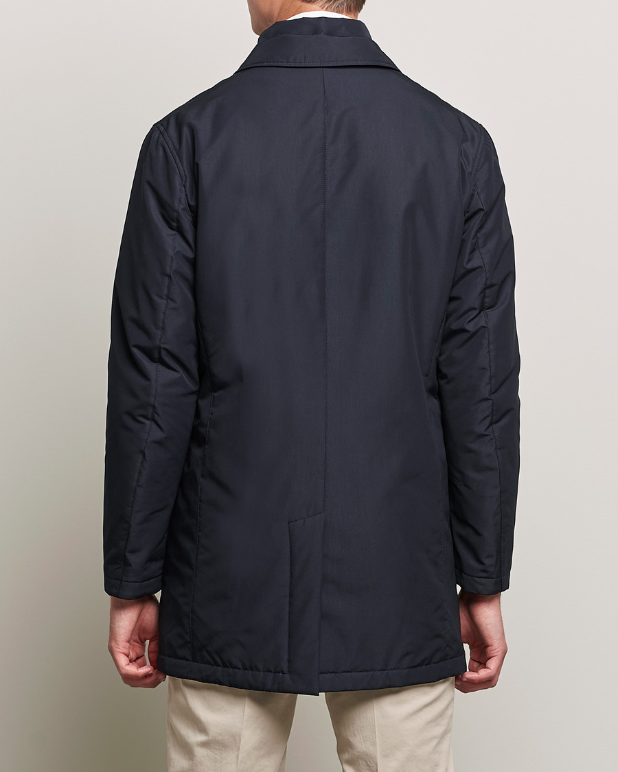 Mies | Takit | Canali | Rain Protection Car Coat Navy
