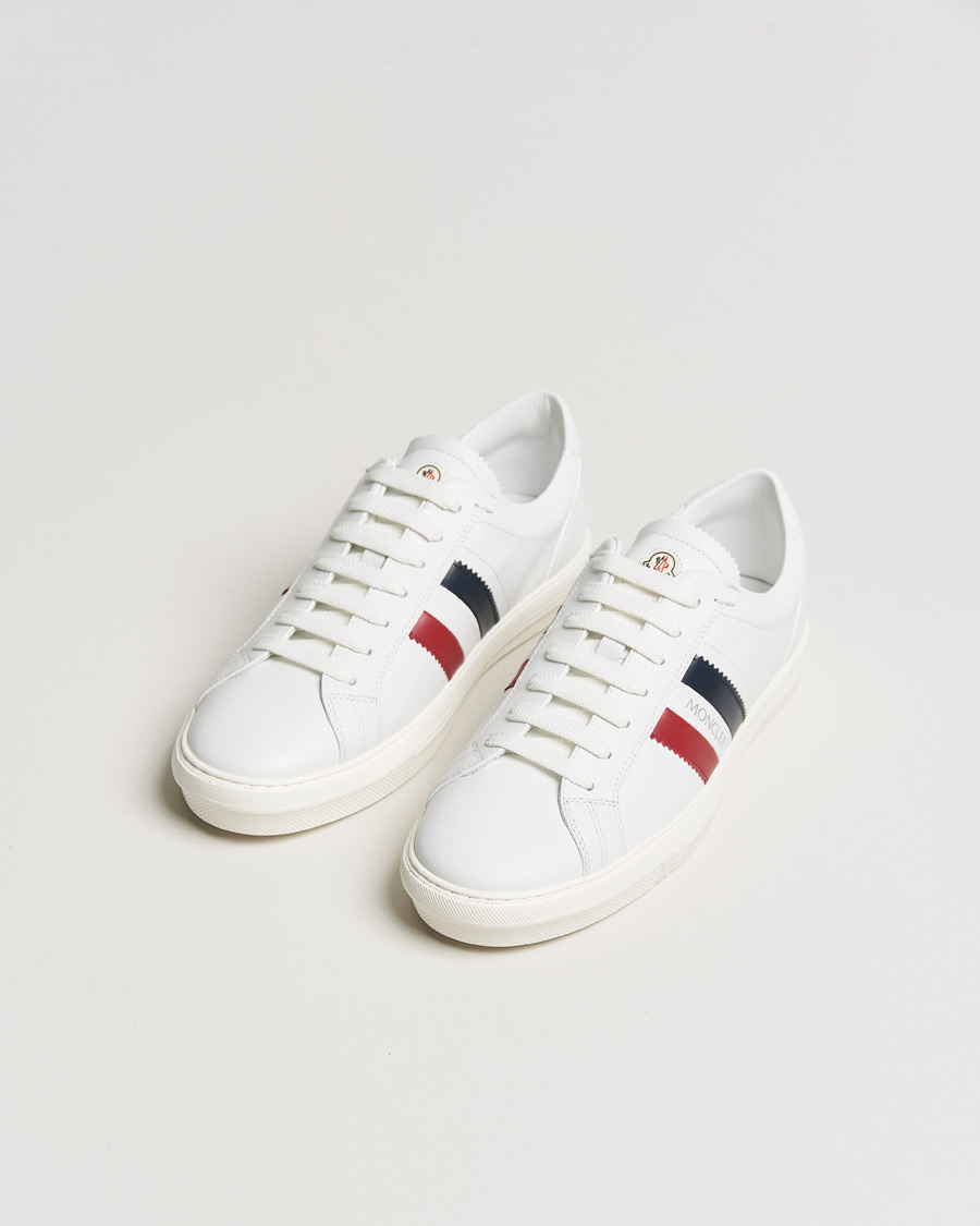 Mies |  | Moncler | Monaco Low Top Sneakers White