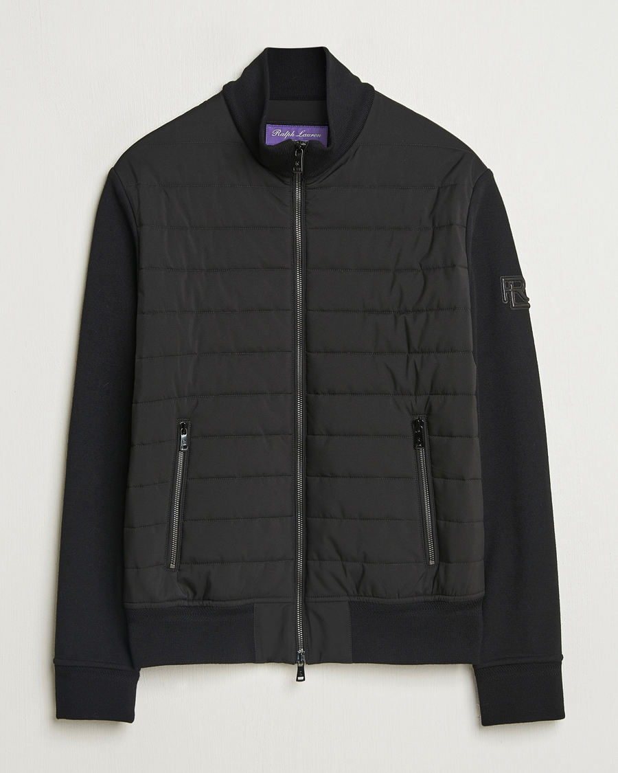 Mies | Takit | Ralph Lauren Purple Label | Hybrid Jacket Black