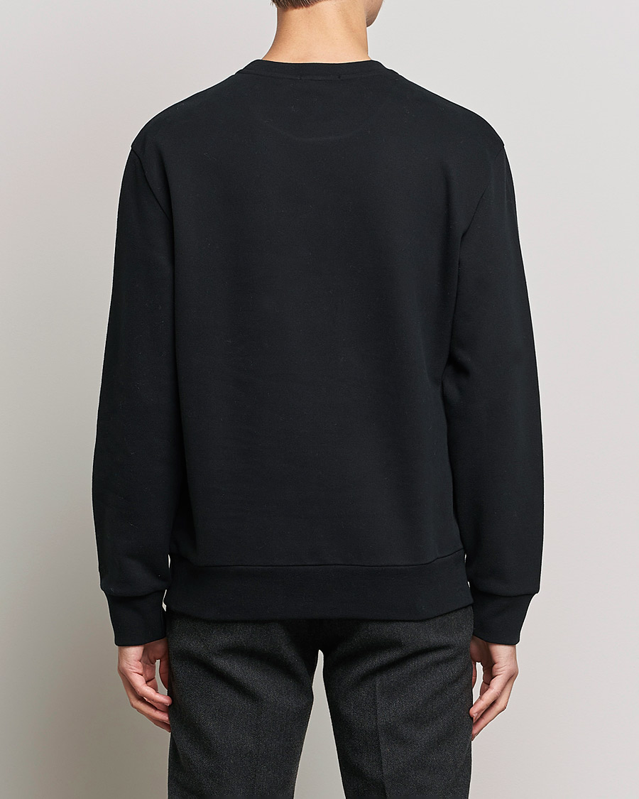 Mies | Puserot | Ralph Lauren Purple Label | Lux Fleece Bear Sweatshirt Black