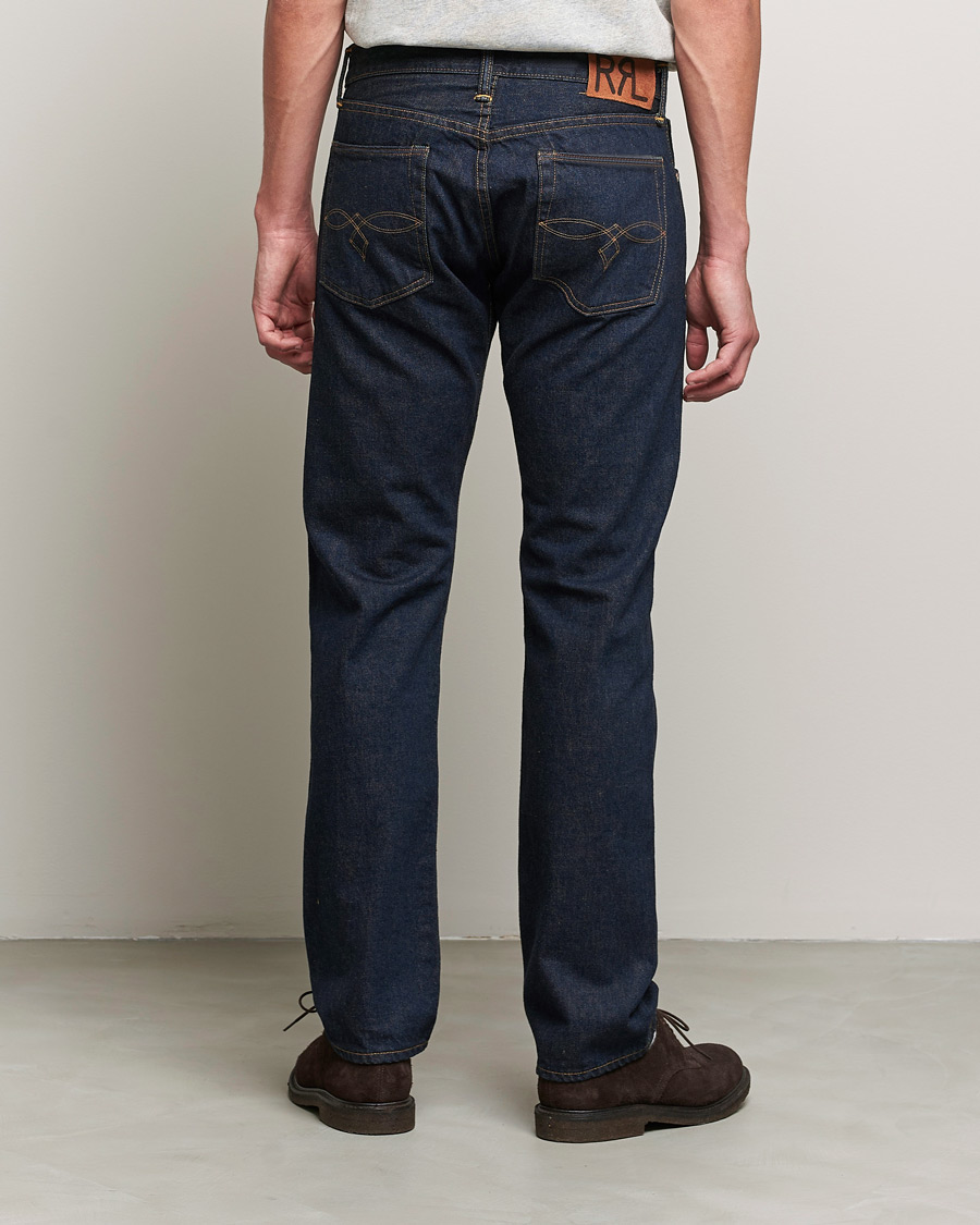 Mies | Farkut | RRL | Slow Straight 5-Pocket Denim Once Washed