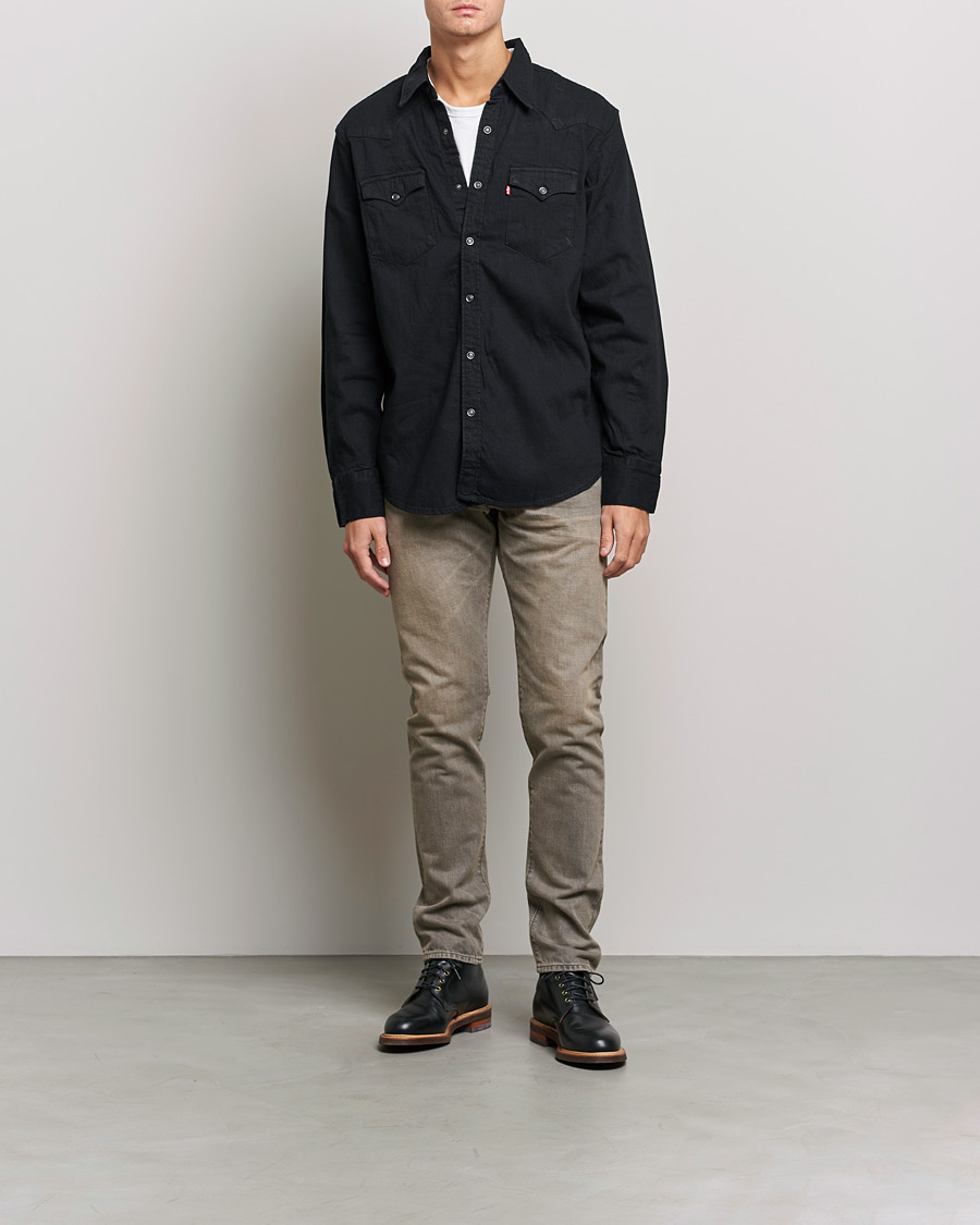 Mies | Farkut | RRL | Slim Fit 5-Pocket Denim Cloudy Grey Wash