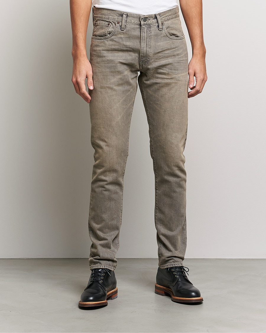 Mies | Farkut | RRL | Slim Fit 5-Pocket Denim Cloudy Grey Wash