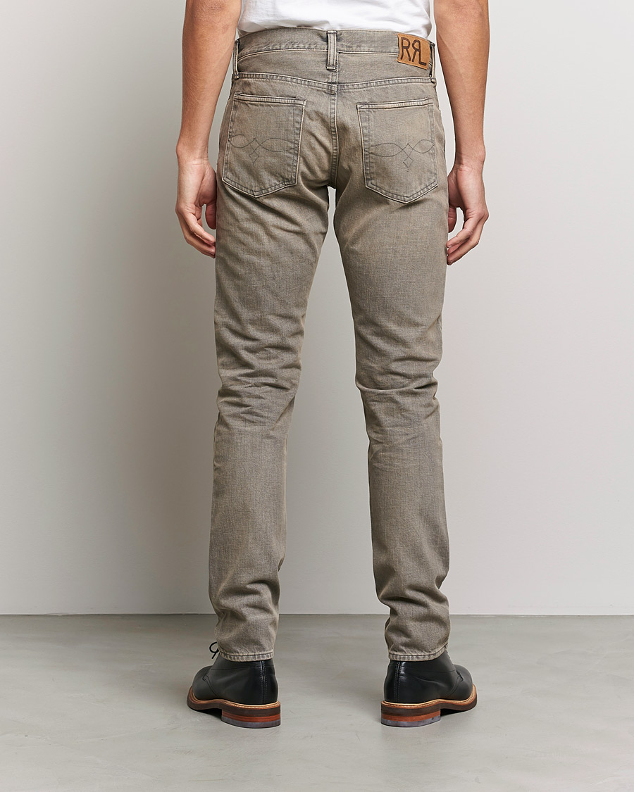 Mies | Farkut | RRL | Slim Fit 5-Pocket Denim Cloudy Grey Wash
