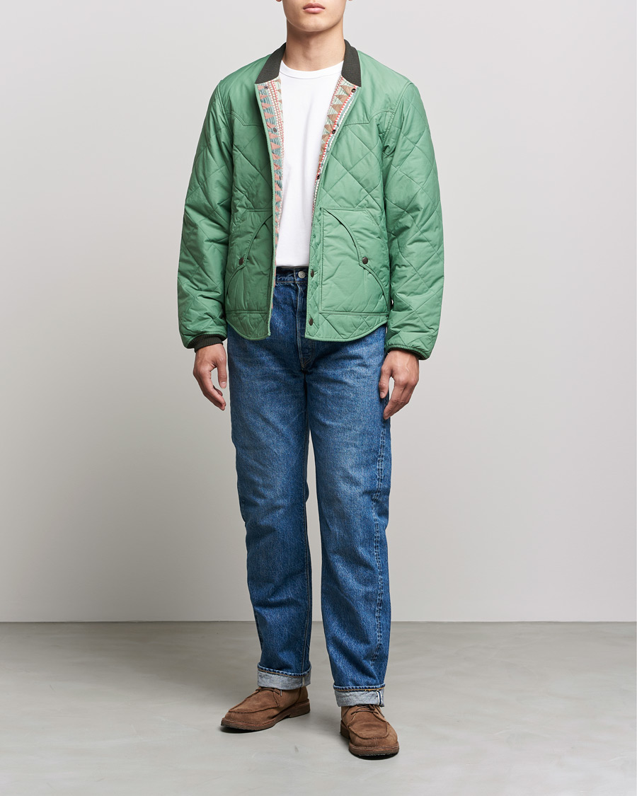Mies | Takit | RRL | Helston Quilted Jacket Vintage Turquoise