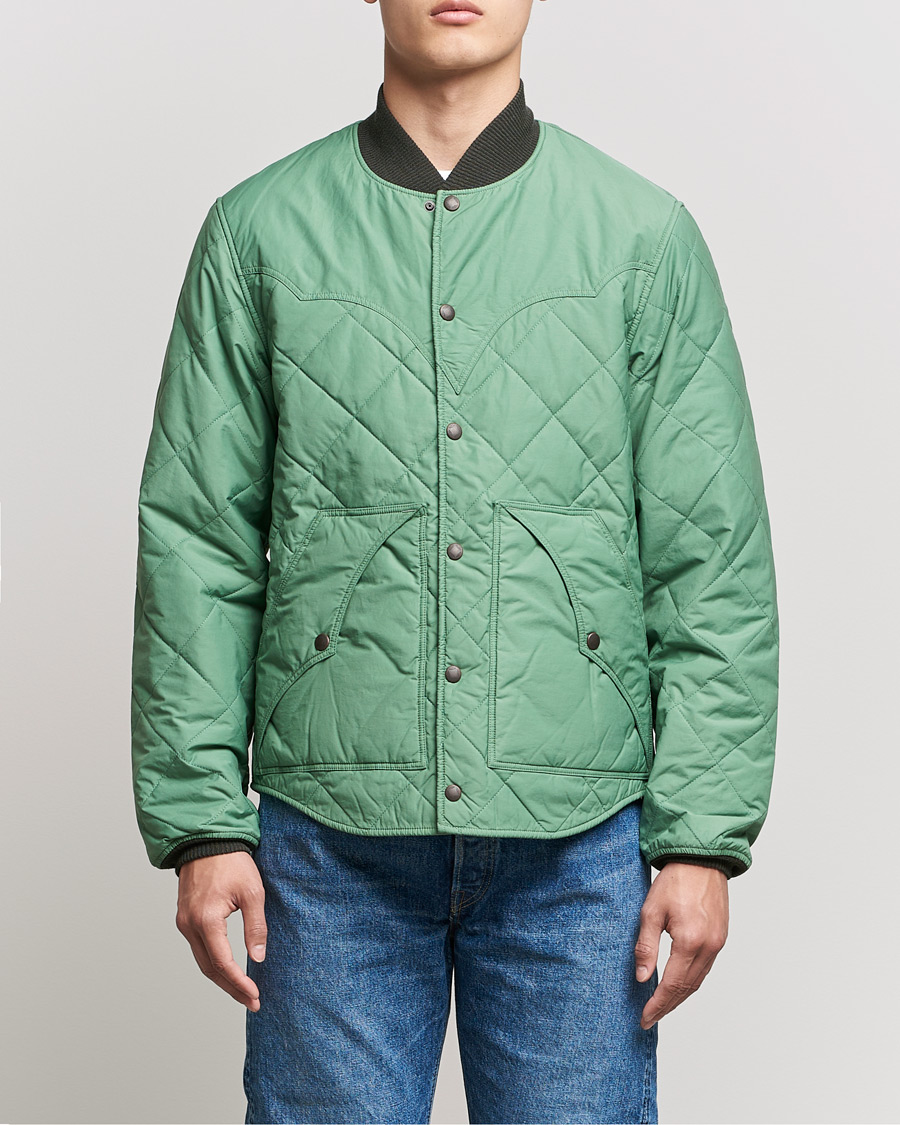 Mies | Takit | RRL | Helston Quilted Jacket Vintage Turquoise