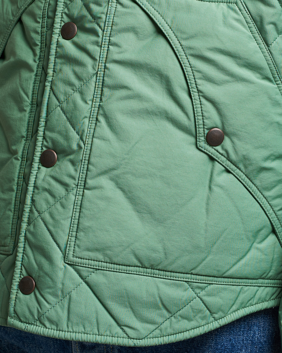Mies | Takit | RRL | Helston Quilted Jacket Vintage Turquoise