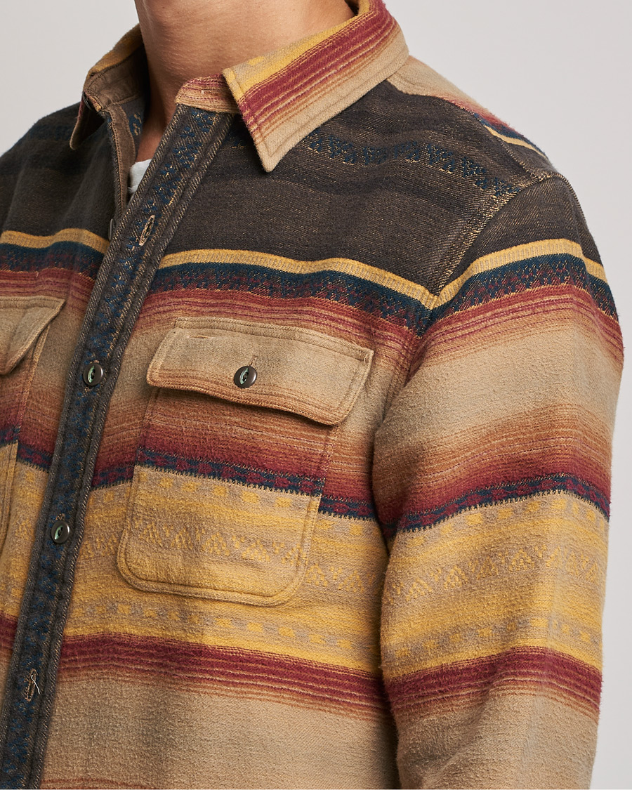 Mies | Kauluspaidat | RRL | Matlock Heavy Overshirt Brown