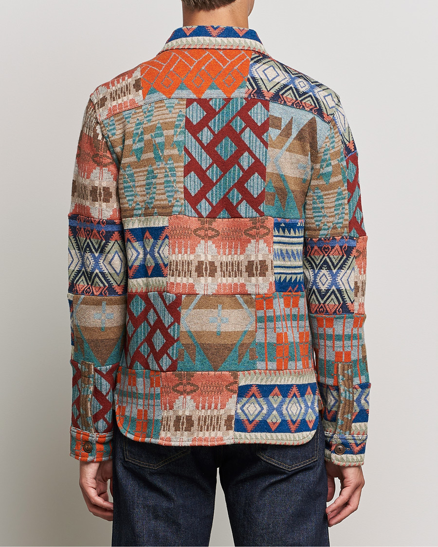 Mies | Kauluspaidat | RRL | Limited Edition Patchwork Shirt Multi