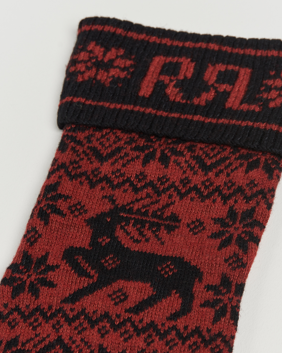 Mies | Joululahjavinkit | RRL | Holiday Stocking Red/Black