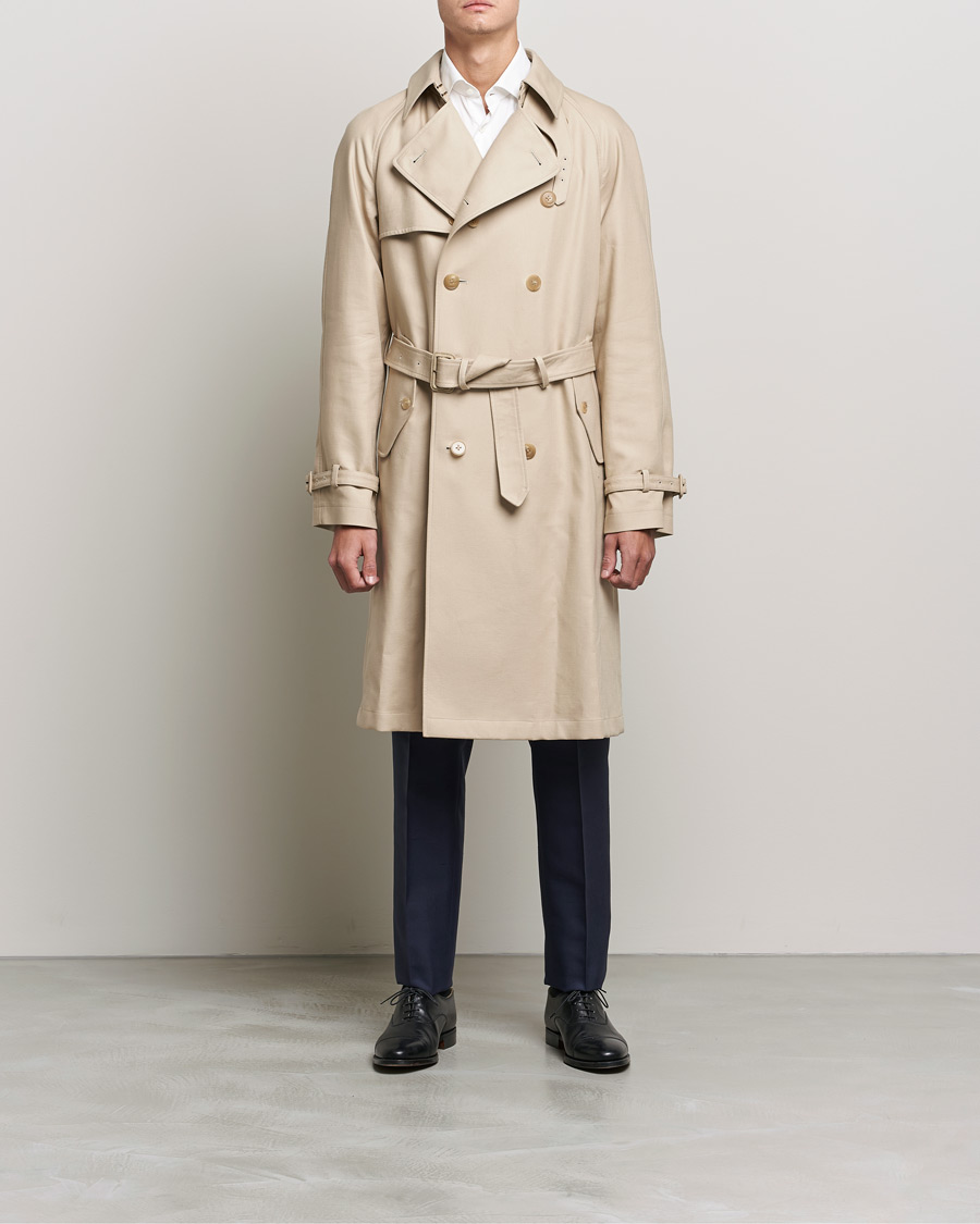 Mies | Takit | Ralph Lauren Purple Label | Classic Trench Coat Khaki Stone