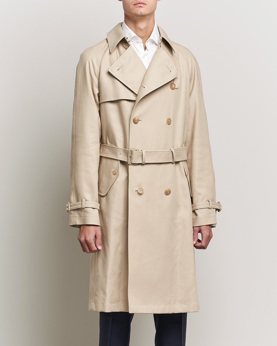 Mies | Takit | Ralph Lauren Purple Label | Classic Trench Coat Khaki Stone