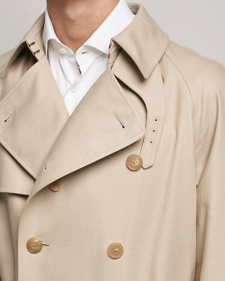 Mies | Takit | Ralph Lauren Purple Label | Classic Trench Coat Khaki Stone