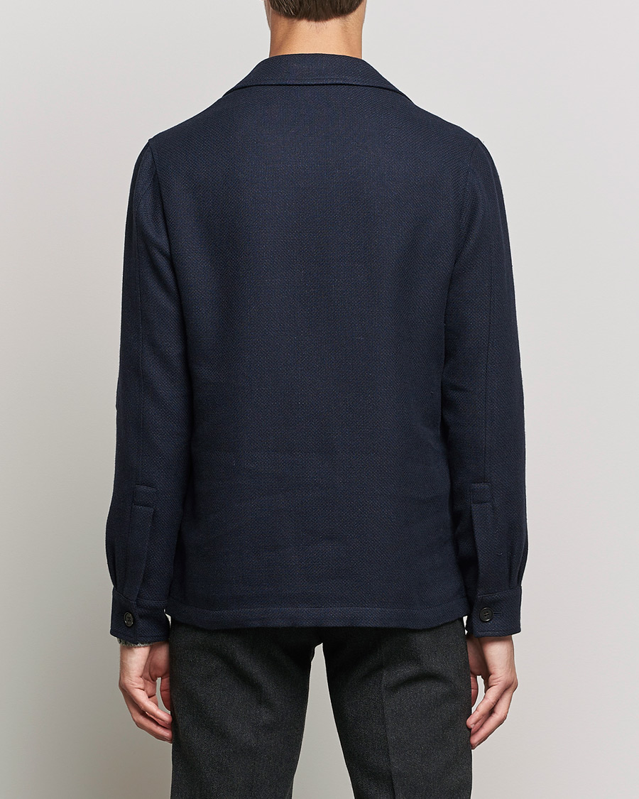 Mies | Takit | Ralph Lauren Purple Label | Snowden Tweed Field Jacket Navy