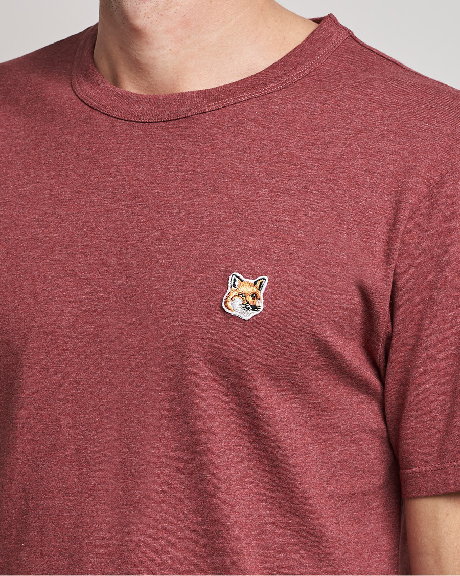 Mies | T-paidat | Maison Kitsuné | Fox Head Tee Wine