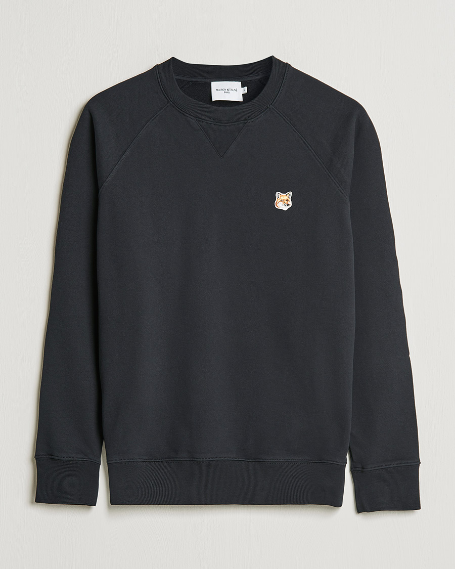 Mies | Puserot | Maison Kitsuné | Fox Head Sweatshirt Black