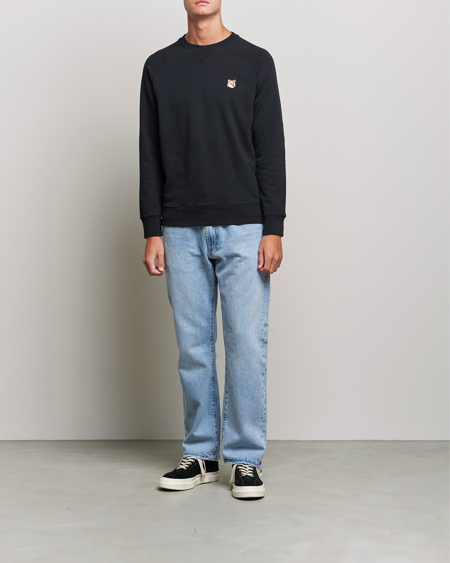 Mies | Puserot | Maison Kitsuné | Fox Head Sweatshirt Black