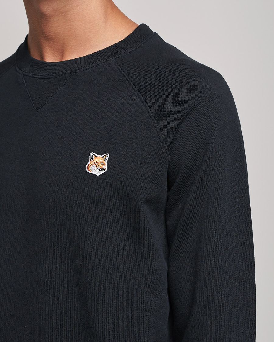 Mies | Puserot | Maison Kitsuné | Fox Head Sweatshirt Black