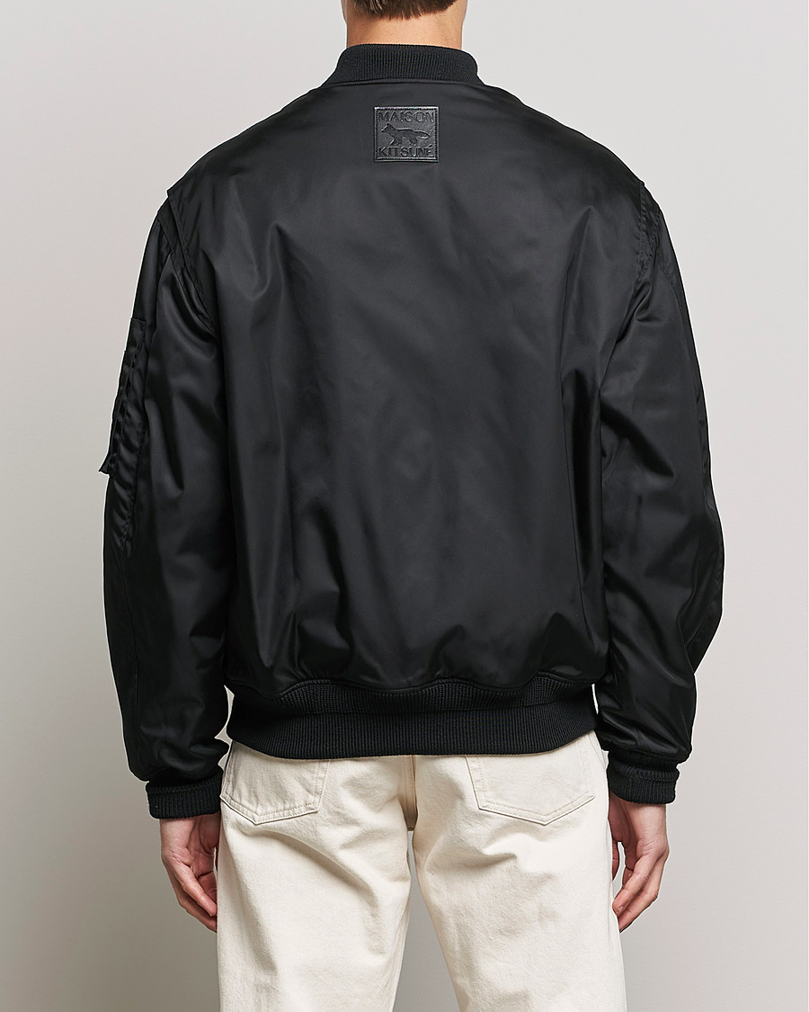 Mies | Takit | Maison Kitsuné | Bomber Jacket Black