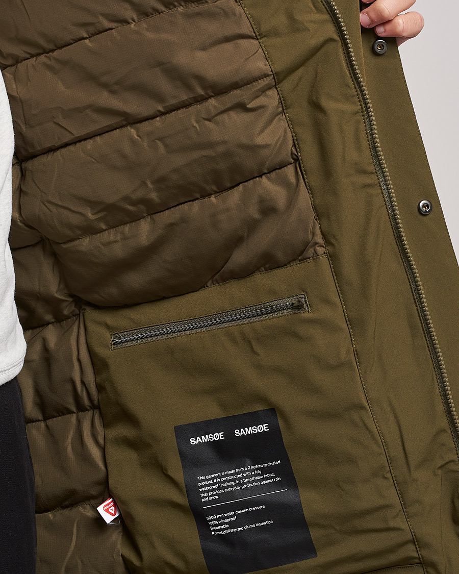 Mies | Takit | Samsøe Samsøe | Samsøe & Samsøe Jon Jacket Dark Olive
