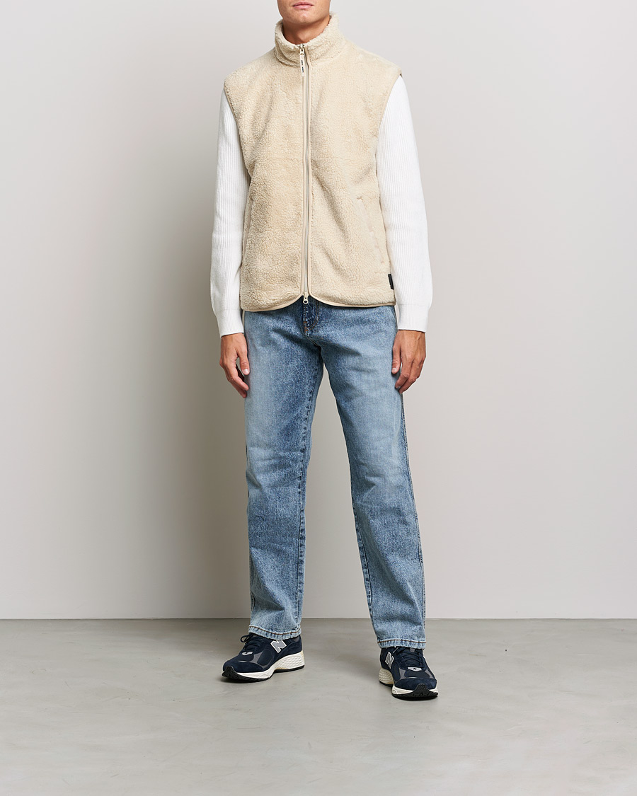 Mies | Puserot | Samsøe Samsøe | Samsøe & Samsøe Rune Fleece Vest Brown Rice