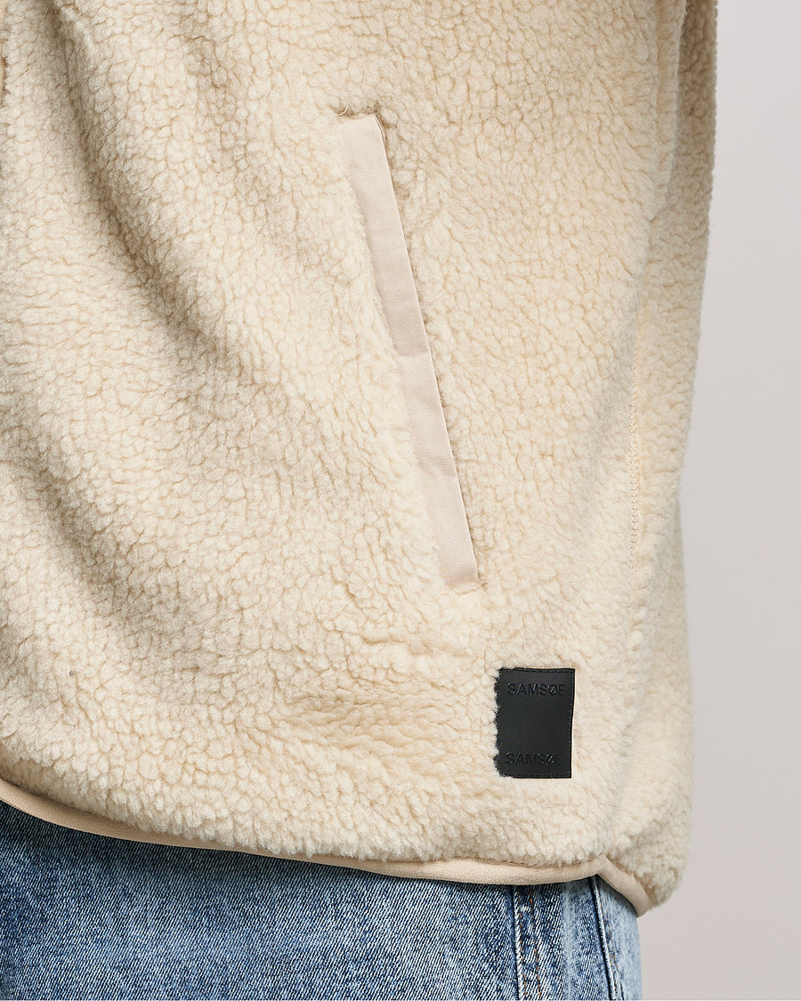 Mies | Puserot | Samsøe Samsøe | Samsøe & Samsøe Rune Fleece Vest Brown Rice