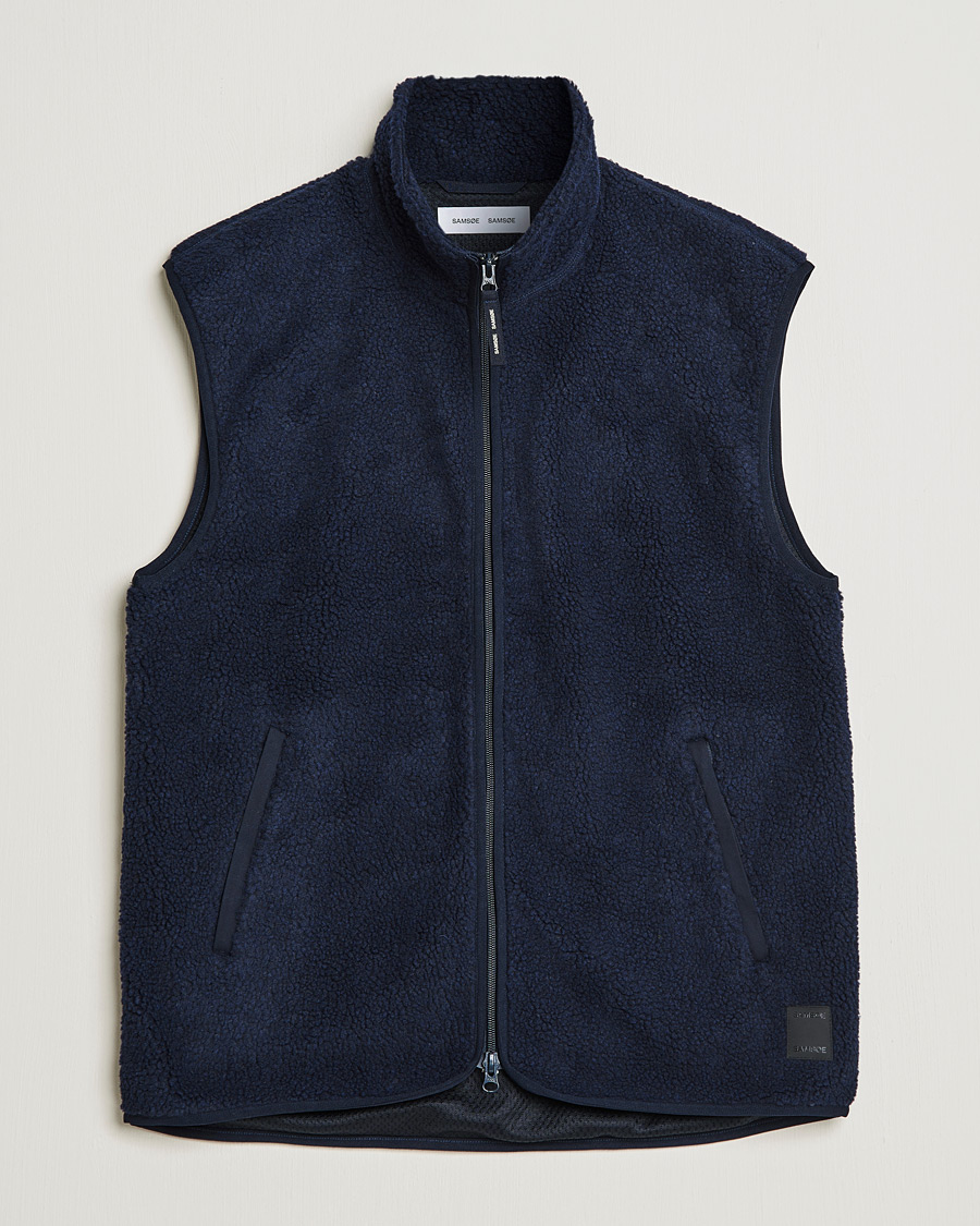 Mies | Puserot | Samsøe Samsøe | Samsøe & Samsøe Rune Fleece Vest Salute