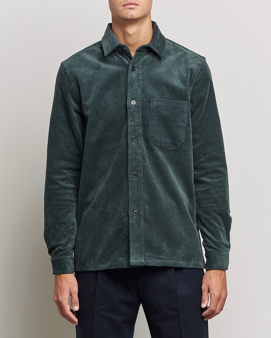 Mies | Kauluspaidat | Samsøe Samsøe | Samsøe & Samsøe Waltones Corduroy Overshirt Urban Chic