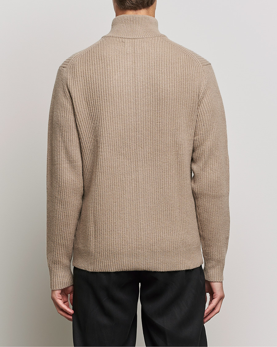 Mies | Puserot | Samsøe Samsøe | Samsøe & Samsøe Logan Heavy Kniited Zip Cardigan Winter Twig