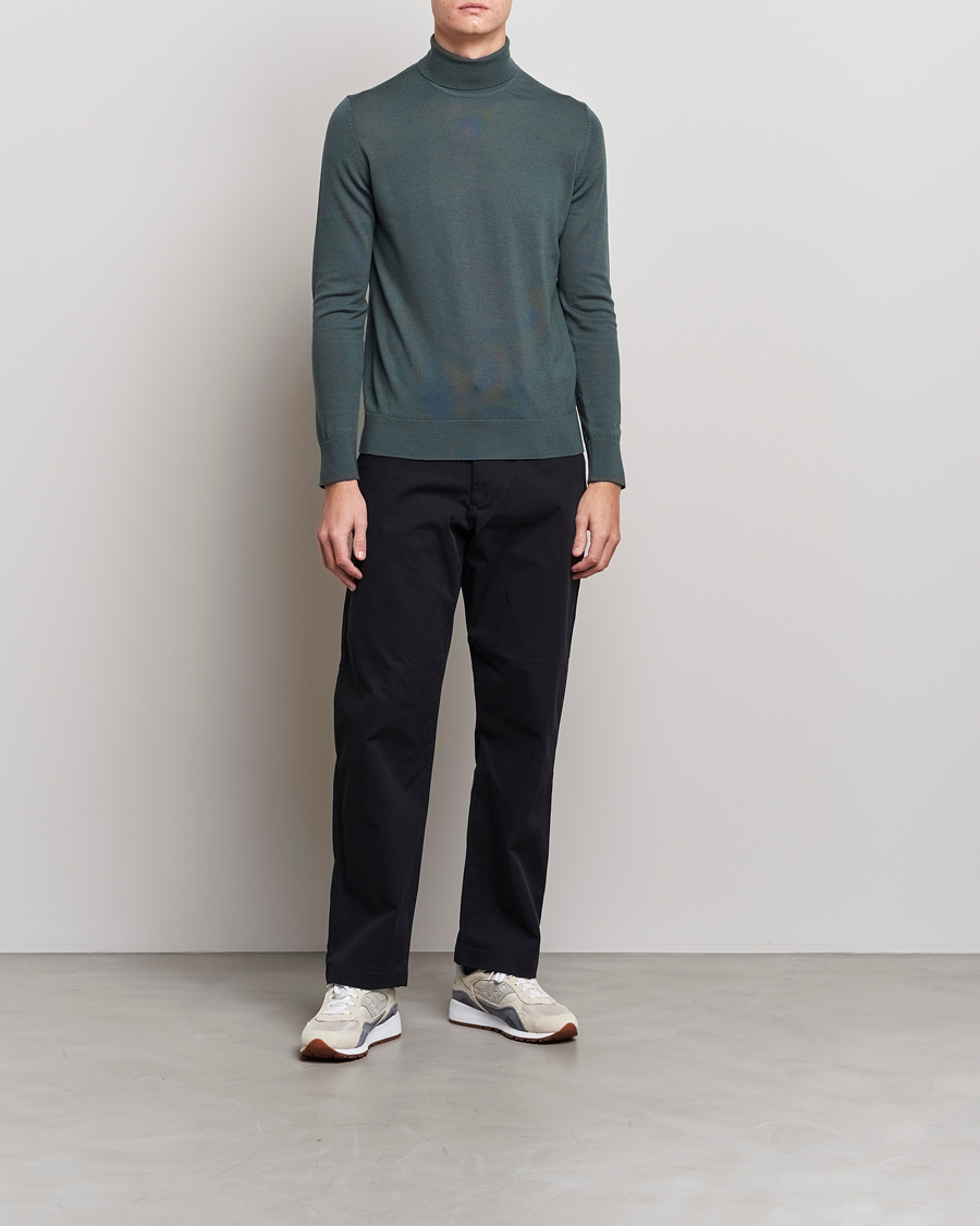 Mies | Puserot | Samsøe Samsøe | Samsøe & Samsøe Flemming Superfine Merino Wool Roll Neck Urban Chic