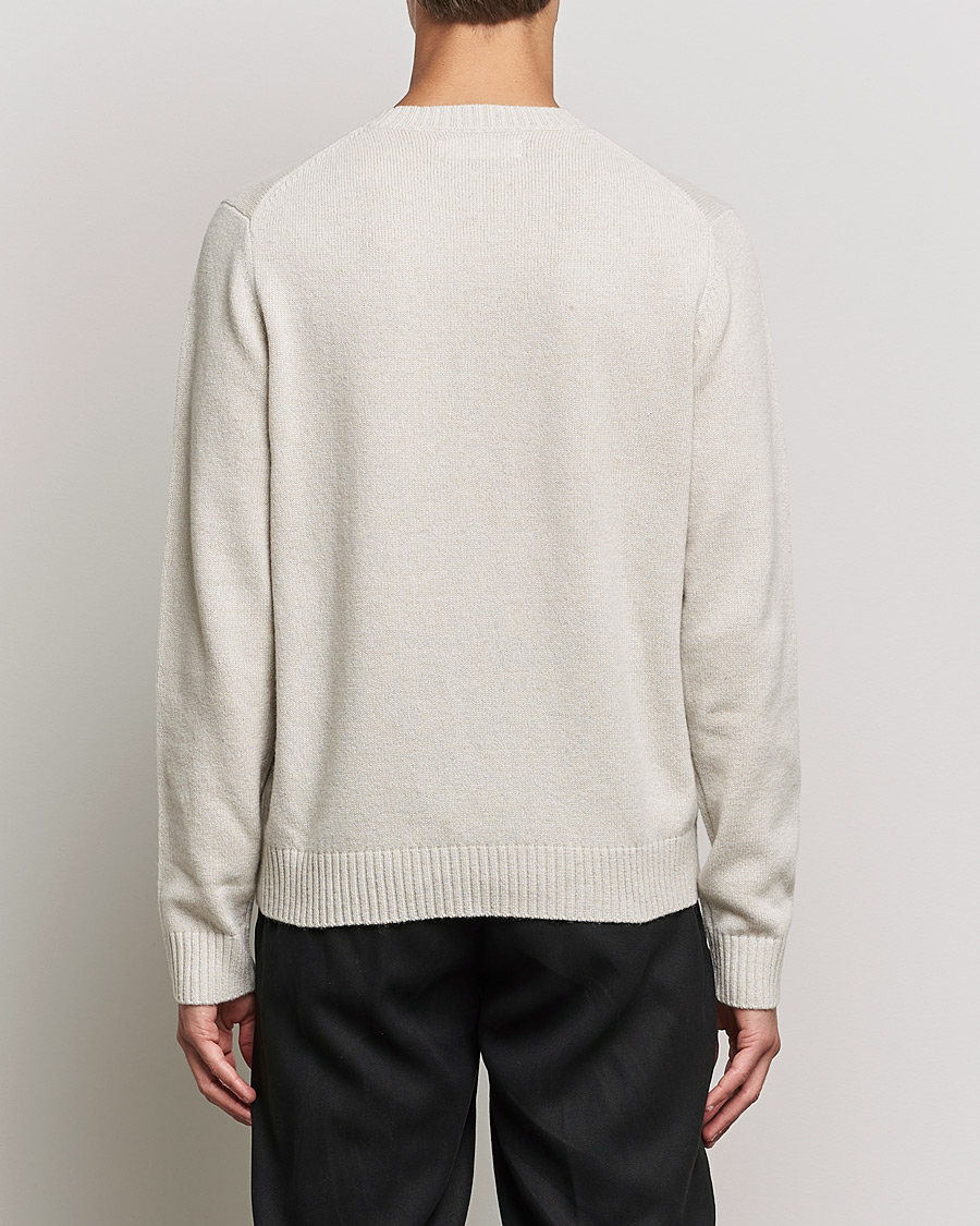 Mies | Puserot | Samsøe Samsøe | Samsøe & Samsøe Syllie Wool Crew Neck Oatmeal