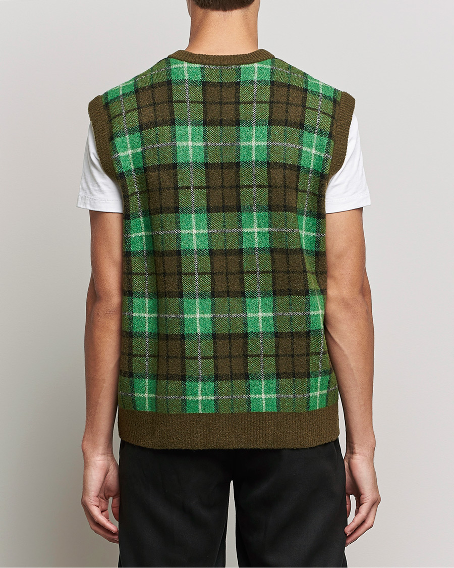 Mies | Puserot | Samsøe Samsøe | Samsøe & Samsøe James Fine Merino Knitted Vest Medium Green