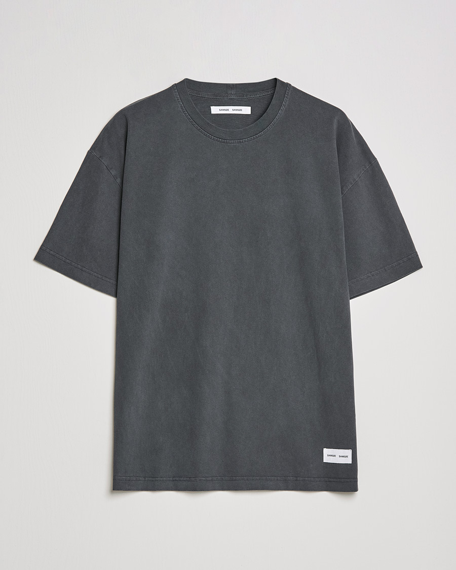 Miehet |  | Samsøe & Samsøe | Pigment Organic Cotton T-Shirt Black