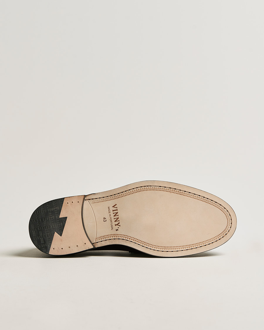 Mies | VINNY's Townee Penny Loafer Black Grain | VINNY's | Townee Penny Loafer Black Grain