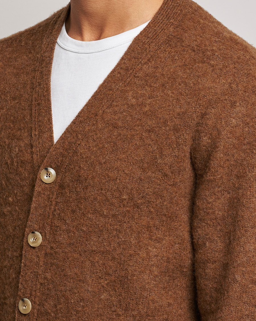 Mies | Puserot | Howlin' | Brushed Wool Cardigan Nuts