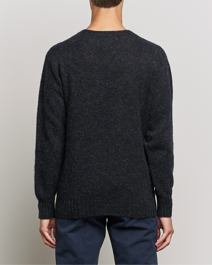 Mies | Puserot | Howlin' | Brushed Wool Sweater Charcoal