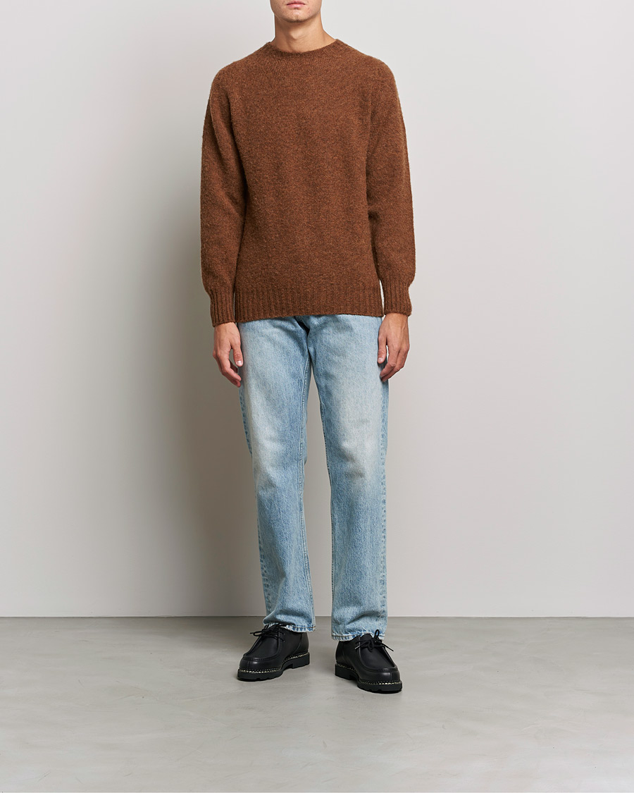 Mies | Puserot | Howlin' | Brushed Wool Sweater Nuts