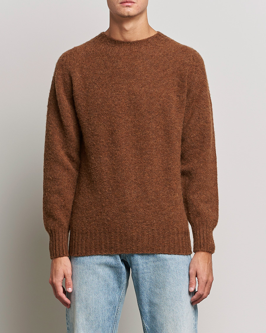 Mies | Puserot | Howlin' | Brushed Wool Sweater Nuts