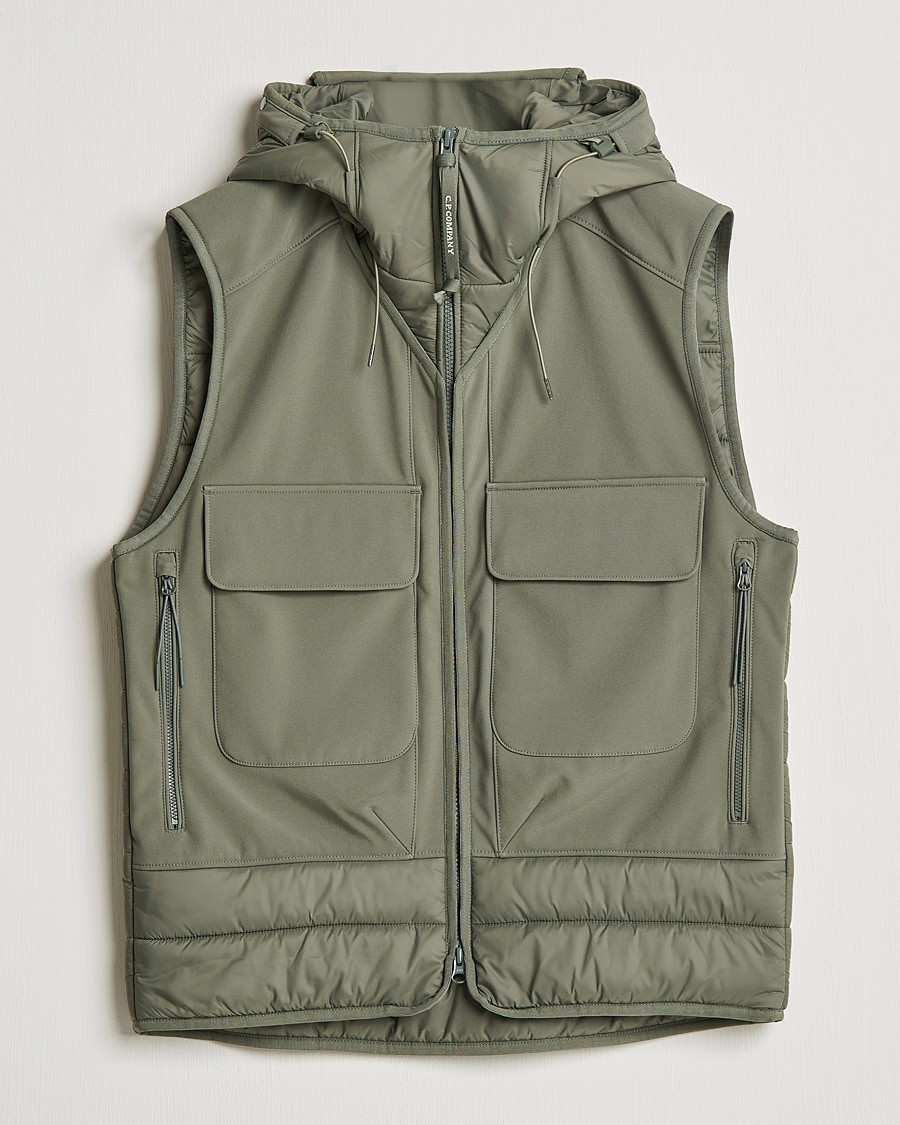Mies | Takit | C.P. Company | CP Shell - R Mixed Goggle Vest Green